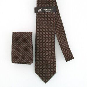 Uomo Venetto (NWT) Men's Tie & Pocket Square